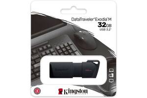 Флэш-память USB Kingston DT Exodia M 32GB Black + Black USB 3.2 (DTXM/32GB)