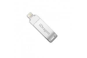 Флешка для iPhone и iPad 64GB IDragon Lightning / USB 2.0 (20202020)