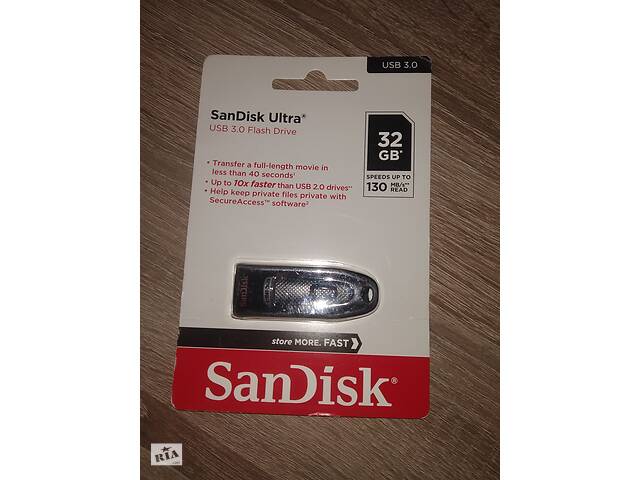 Флешка USB SanDisk Ultra 32 Gb