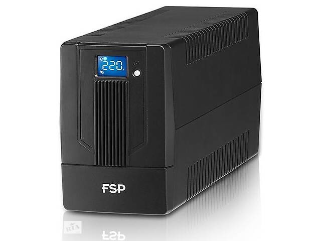 FSP ИБП iFP800, 800VA/480W, LCD, USB, 2xSchuko