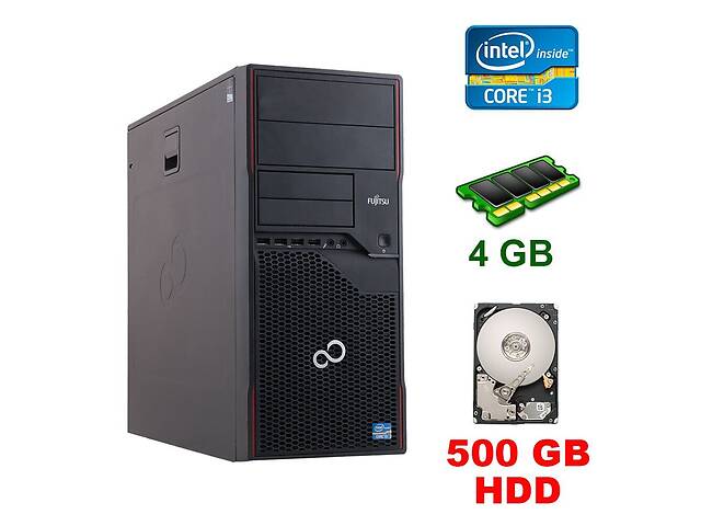 Fujitsu Esprimo P710 E85+ Tower/ i3-3220/ 4GB RAM/ 500GB HDD