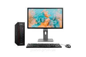 Fujitsu Esprimo Q556 USFF Mini PC Intel Core i5-6500T 8Gb RAM 240Gb SSD + 21.5' Dell P2214H LED AH-IPS Full HD