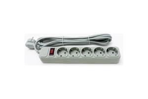 Фильтр питания ProLogix 5 розеток 0.75 мм 4.5 м Gray (PRS-075P5-45G) (Код товара:24504)