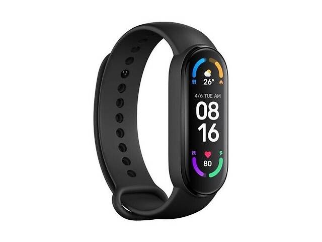 Фитнес-браслет Xiaomi Mi Smart Band 6 Black (Код товара:16615)