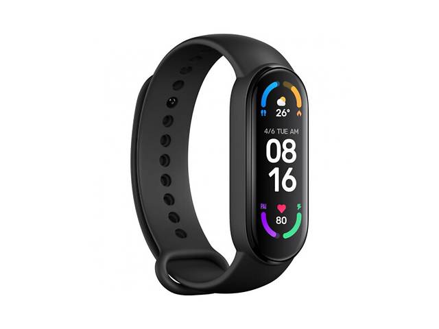 Фитнес-браслет Xiaomi Mi Smart Band 6 NFC BlacK (BHR4954GL)