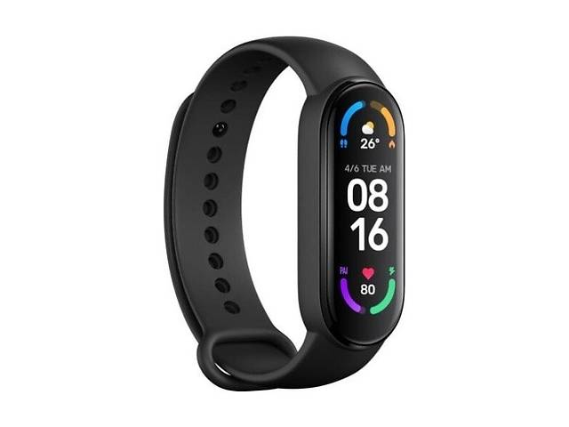 Фитнес-браслет Xiaomi Mi Smart Band 6 NFC Black (Код товара:19009)