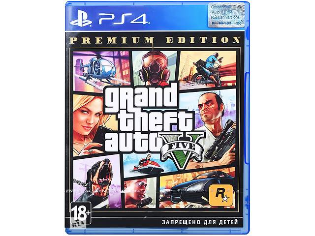 Games Software Grand Theft Auto V Premium Edition Blu-Ray диск %5d (PS4)