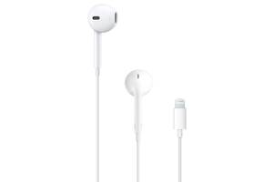 Гарнитура Apple MMTN2ZM/A EarPods with Lightning Connector Белый (6793492)