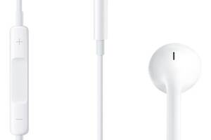 Гарнитура Apple MNHF2ZM/A EarPods with 3.5 mm Headphone Plug Белый (6793494)