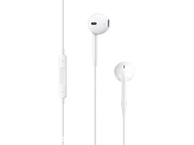 Гарнитура Apple MNHF2ZM/A EarPods with 3.5 mm Headphone Plug Белый (6793494)