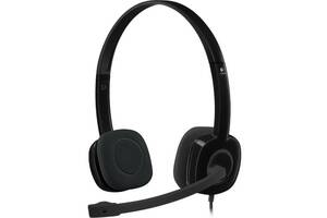 Гарнитура Logitech H151 Stereo Black (981-000589)