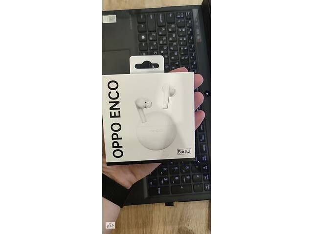 Гарнитура OPPO Enco Buds2 W14 White (ETE41) в магазинах ціна 1999грн