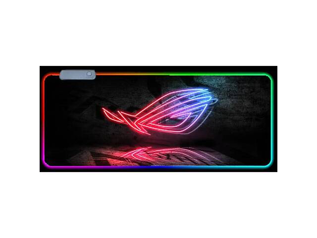 Геймерский коврик Sky для мышки с RGB-подсветкой на 360° ROG GM 800x300x4 (B004)