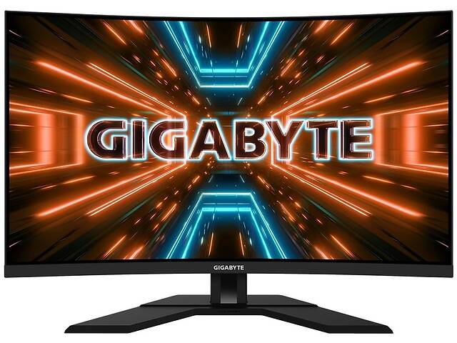 Gigabyte Монітор LCD 31.5 M32QC, 2xHDMI, DP, USB-C (18W), 2xUSB3.0, KVM, VA, Curved, 2560x1440, 170Hz, 1ms, DCI-P3 94...