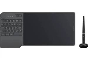 Графічний планшет Huion Inspiroy Keydial KD200 Bluetooth 5.0 робоча область 226 x 143 мм Сірий