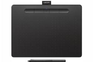 Графический планшет Wacom Intuos M CTL-6100WLK-N Bluetooth рабочая область 216 х 135 мм Черный