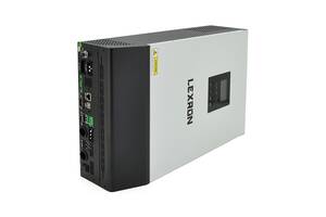 Гибридный инвертор Lexron-5000-48, 5000W, 48V, ток заряда 0-110A, 170-280V,MPPT (110А, 90 Vdc)