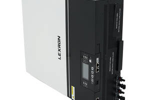 Гибридный инвертор Lexron-7200-48-230, 7200W, 48V, ток заряда 0-80A, 170-280V, MPPT (80А, 90-450 Vdc)Parallel