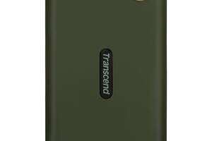 HDD накопитель Transcend StoreJet 25M3G 1TB (TS1TSJ25C3N) USB 3.1 Military Green (6389749)