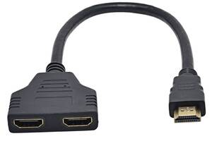 HDMI переходник папа- 2х HDMI мама