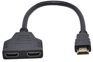 HDMI переходник папа- 2х HDMI мама