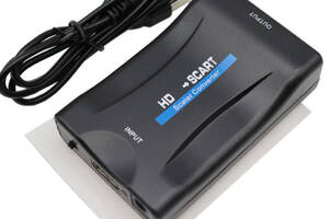 HDMI SCART переходник для тв монитора 1080P