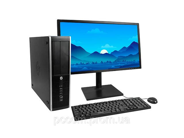 HP Compaq 6300 Core i3-3220 4GB RAM 128GB SSD + 24' Монитор