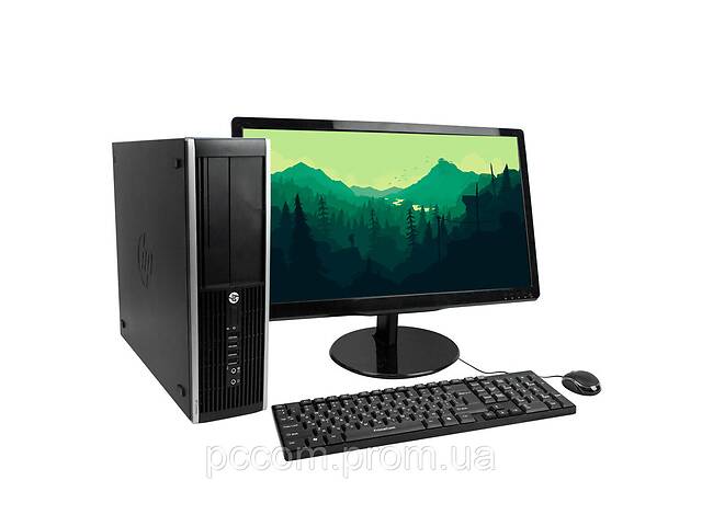 HP Compaq 6300 I3-3220 4GB RAM 128GB SSD + 22' Монитор