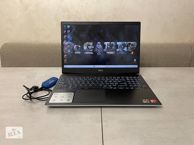 Ігровий ноутбук Dell Inspiron G5 5505, 15,6' FHD IPS, AMD Ryzen 5 4600H, 16GB, 256GB SSD, AMD Radeon RX 5600M 6GB