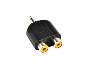 JACK RCA аудио сплиттер 3.5mm в 2 RCA