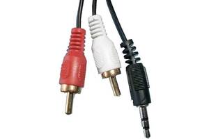 Кабель 3,5mm-2 RCA 1,5 метров