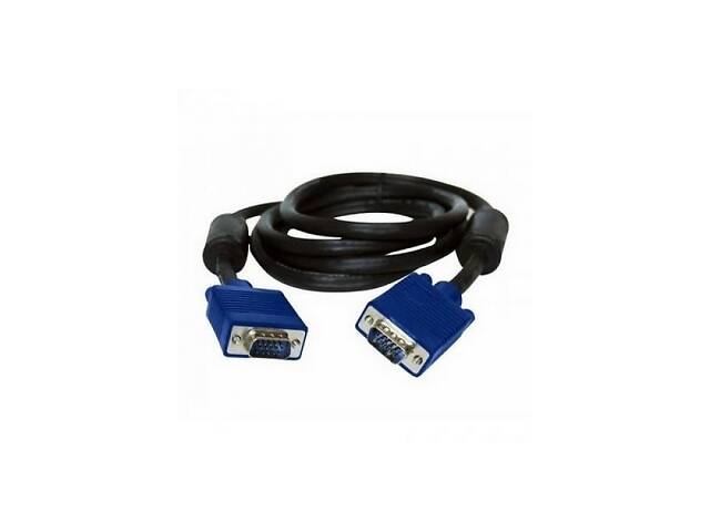 Кабель Atcom (AT9153) VGA-VGA HD15M/HD15M с 2-мя фер. кольцами 30м