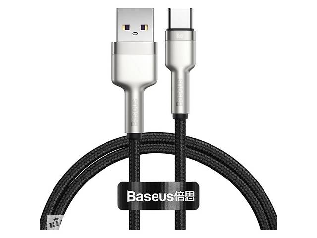 Кабель Baseus Cafule USB to Type-C 66W 1m Black (CAKF000101) (Код товара:28451)