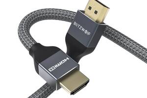 Кабель BlitzWolf HDMI-HDMI 8K v2.1 (BW-HDC5) 1 метр