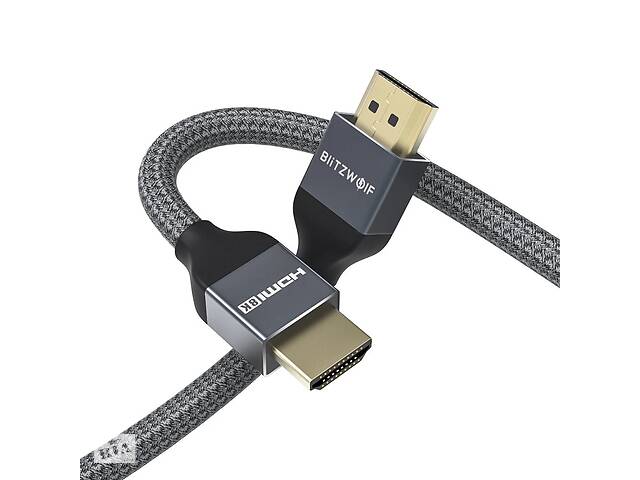 Кабель BlitzWolf HDMI-HDMI 8K v2.1 (BW-HDC5) 1 метр