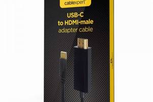 Кабель Cablexpert A-CM-HDMIM-02 USB Type C - HDMI 2 м черный