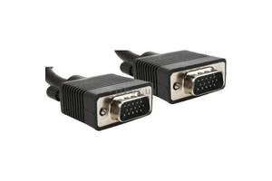 Кабель Cablexpert (CC-PPVGA-20M-B) VGA-VGA HD15M/HD15M с 2-мя фер. кольцами, двойной экран, черный, 20м