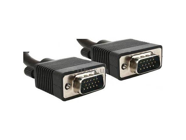 Кабель Cablexpert (CC-PPVGA-20M-B) VGA-VGA HD15M/HD15M с 2-мя фер. кольцами, двойной экран, черный, 20м