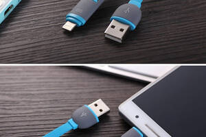 Кабель Combo USB- V8/Iphone 5/6/7