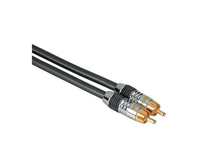 Кабель HAMA Home Theatre Metall RCA - RCA 1.5m