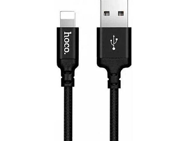 Кабель Hoco X14 Double speed PD USB to Lightning 3m Black (Код товара:24057)