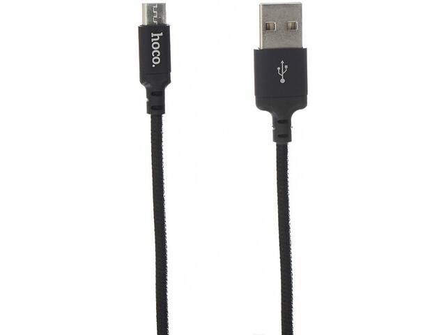 Кабель Hoco X14 Times USB to Micro 2m Black (Код товара:14780)