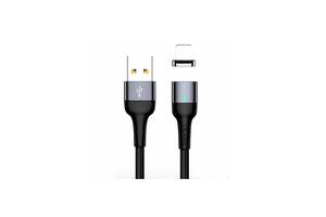 Кабель Lightning to USB Usams U28 1 метр Black (US-SJ326)