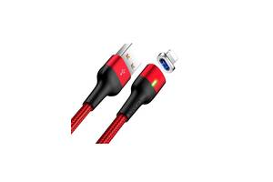 Кабель Lightning to USB Usams U28 1 метр Red (US-SJ326)