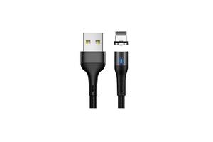 Кабель Lightning to USB Usams U29 2 метра Black (US-SJ336)