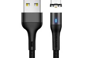 Кабель Lightning to USB Usams U29 2 метра Black (US-SJ336)