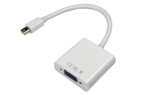 Кабель mini DisplayPort thunderbolt - VGA конвертер адаптер