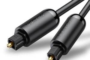 Кабель оптический UGreen AV122 Toslink-Toslink Optical Audio Cable 70893 3 м Черный