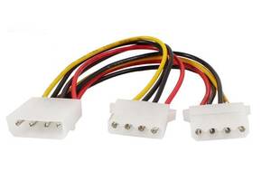 Кабель питания molex-2 molex переходник