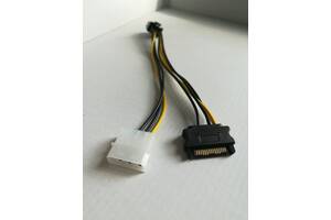 Кабель Sata molex-8pin переходник #100444